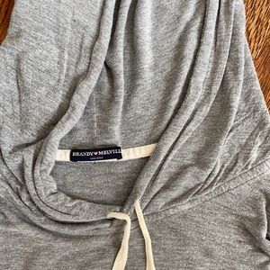 Brandy Melville gray hoodie